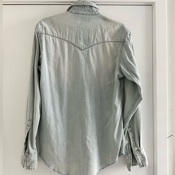 Wrangler Western Shirt with Pearl Snaps - Picture 2 of 8